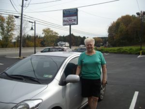 Dona Beck stopped smoking a bought a new car!